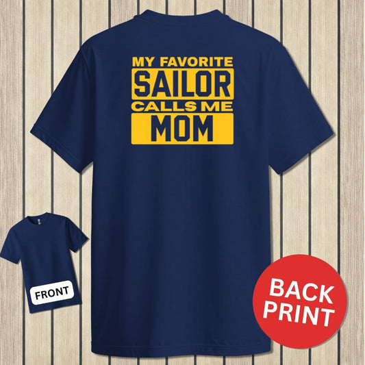 NavyHumor Classic Tee Navy / S Calls Me Mom