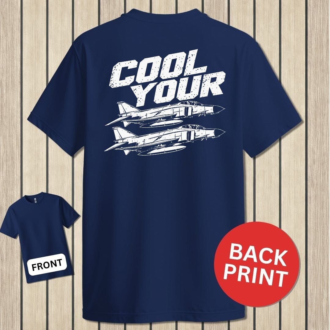 NavyHumor Classic Tee Navy / S Cool Your Jets