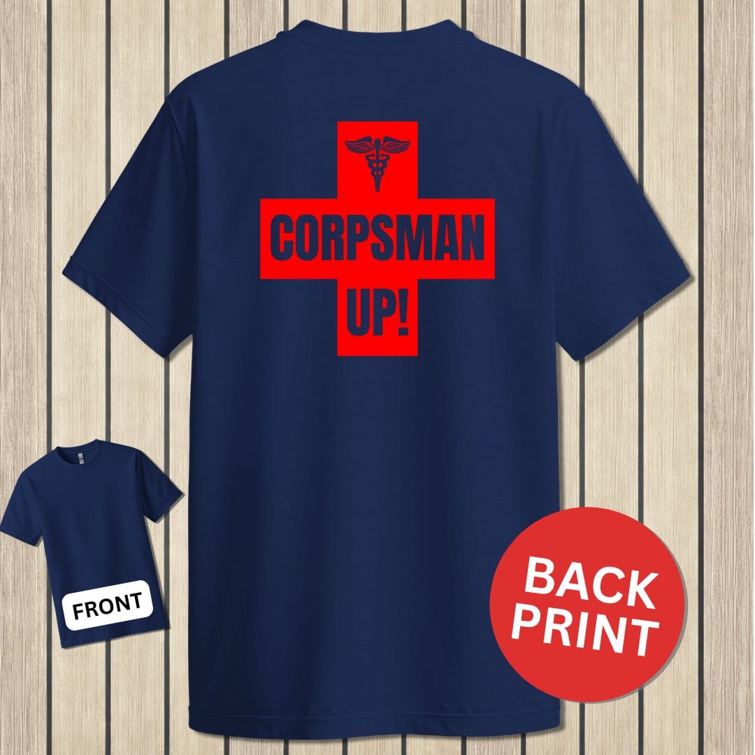 NavyHumor Classic Tee Navy / S Corpsman Up!