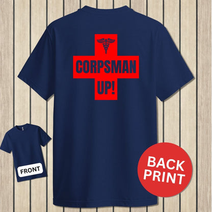 NavyHumor Classic Tee Navy / S Corpsman Up!