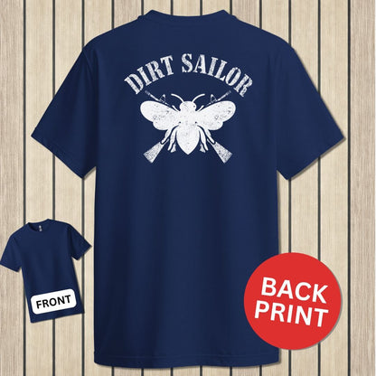 NavyHumor Classic Tee Navy / S Dirt Sailor Bee