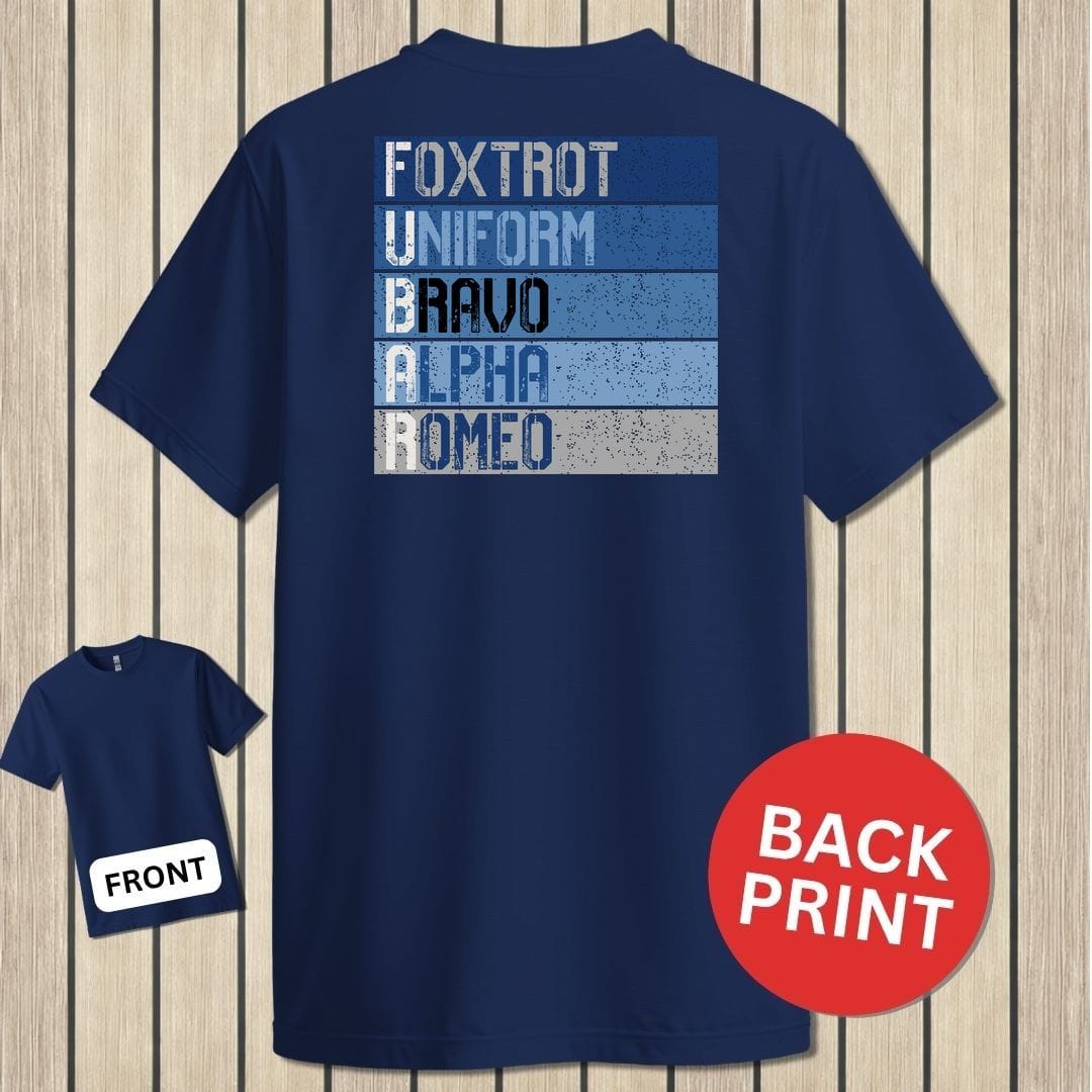 NavyHumor Classic Tee Navy / S FUBAR Blues