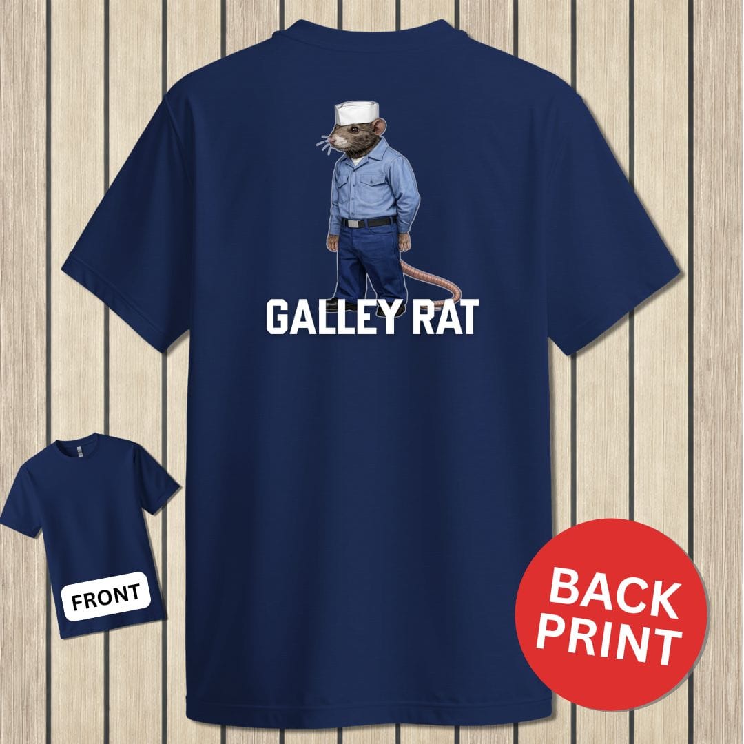 NavyHumor Classic Tee Navy / S Galley Rat