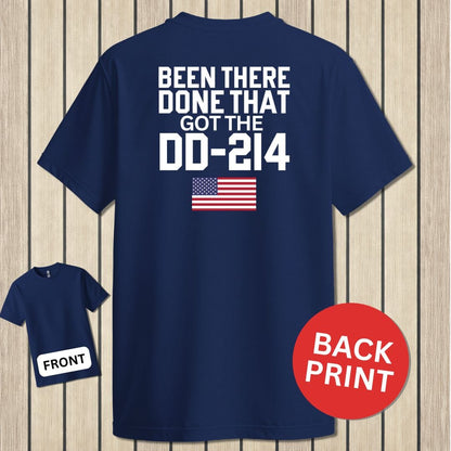NavyHumor Classic Tee Navy / S Got The DD-214