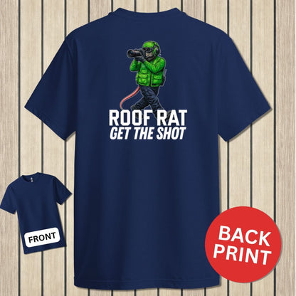 NavyHumor Classic Tee Navy / S Green Roof Rat - Media