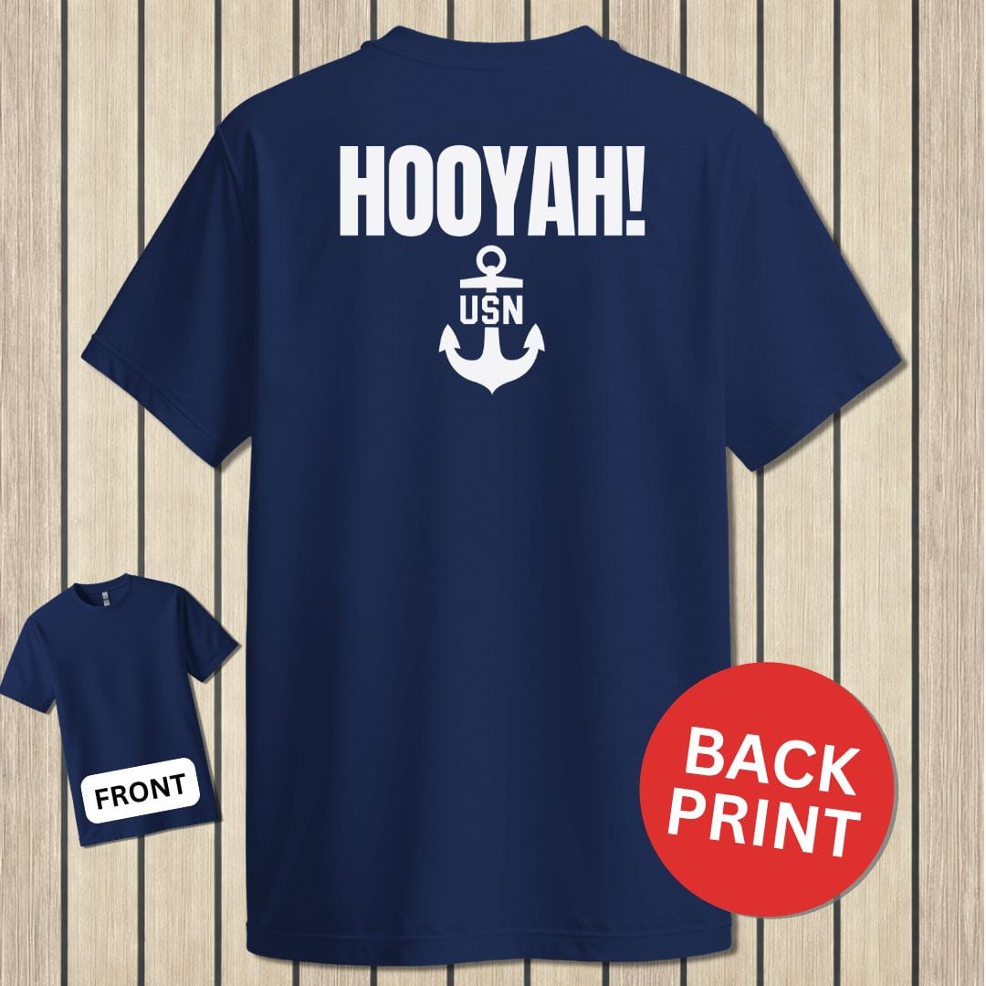 NavyHumor Classic Tee Navy / S HOOYAH!