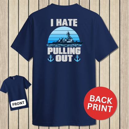 NavyHumor Classic Tee Navy / S I Hate Pulling Out