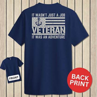NavyHumor Classic Tee Navy / S It Wasn't Just A Job