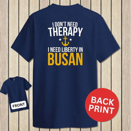 NavyHumor Classic Tee Navy / S Liberty In Busan