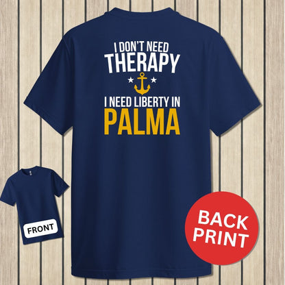 NavyHumor Classic Tee Navy / S Liberty In Palma