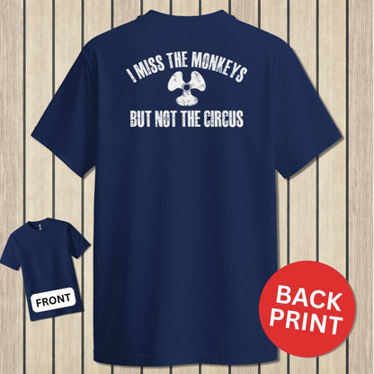 NavyHumor Classic Tee Navy / S MM - Miss The Monkeys