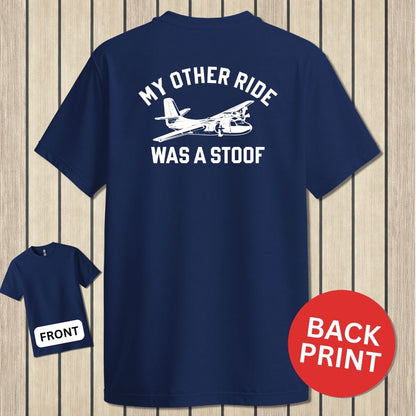 NavyHumor Classic Tee Navy / S My Other Ride Was A STOOF