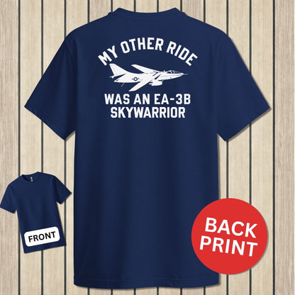 NavyHumor Classic Tee Navy / S My Other Ride Was An EA-3B Skywarrior