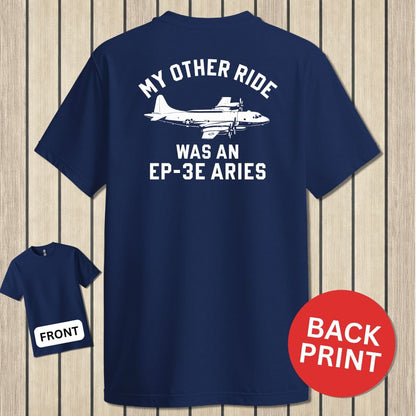 NavyHumor Classic Tee Navy / S My Other Ride Was An EP-3E Aries