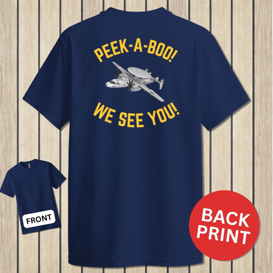 NavyHumor Classic Tee Navy / S Peek A Boo