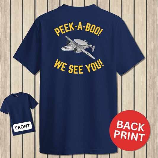 NavyHumor Classic Tee Navy / S Peek A Boo