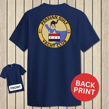 NavyHumor Classic Tee Navy / S Persian Gulf Yacht Club