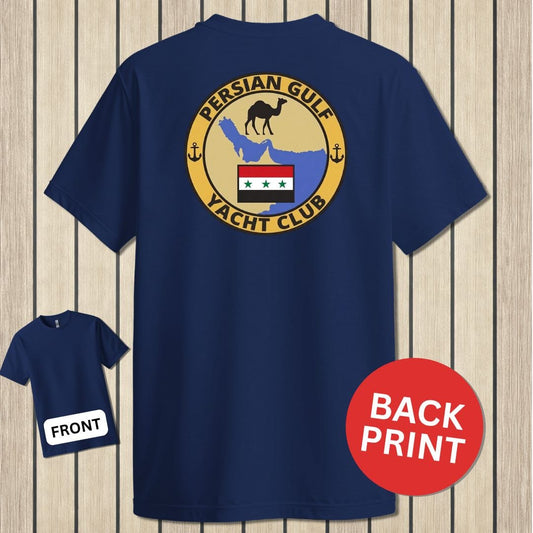 NavyHumor Classic Tee Navy / S Persian Gulf Yacht Club