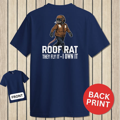 NavyHumor Classic Tee Navy / S Roof Rat - Brown