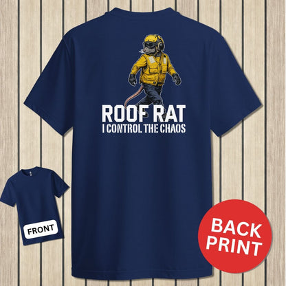 NavyHumor Classic Tee Navy / S Roof Rat - Yellow