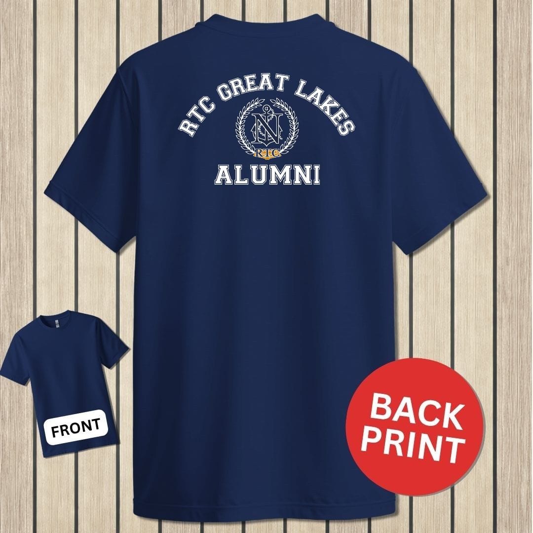 NavyHumor Classic Tee Navy / S RTC Great Lakes Alumni