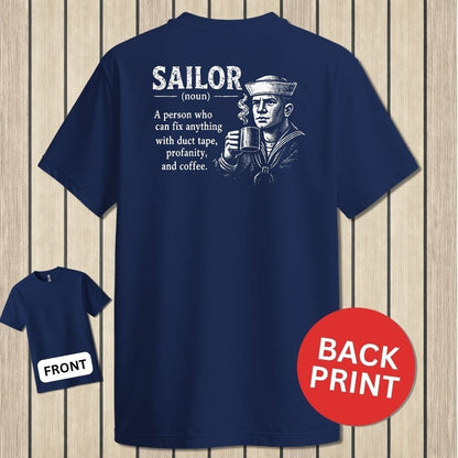 NavyHumor Classic Tee Navy / S Sailor Definition - Male
