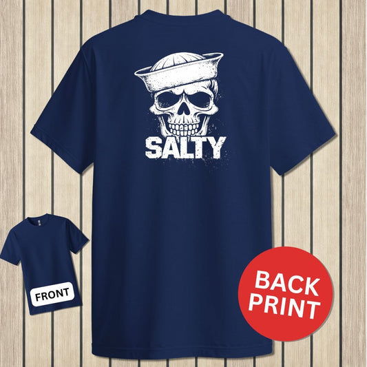 NavyHumor Classic Tee Navy / S Salty Skull