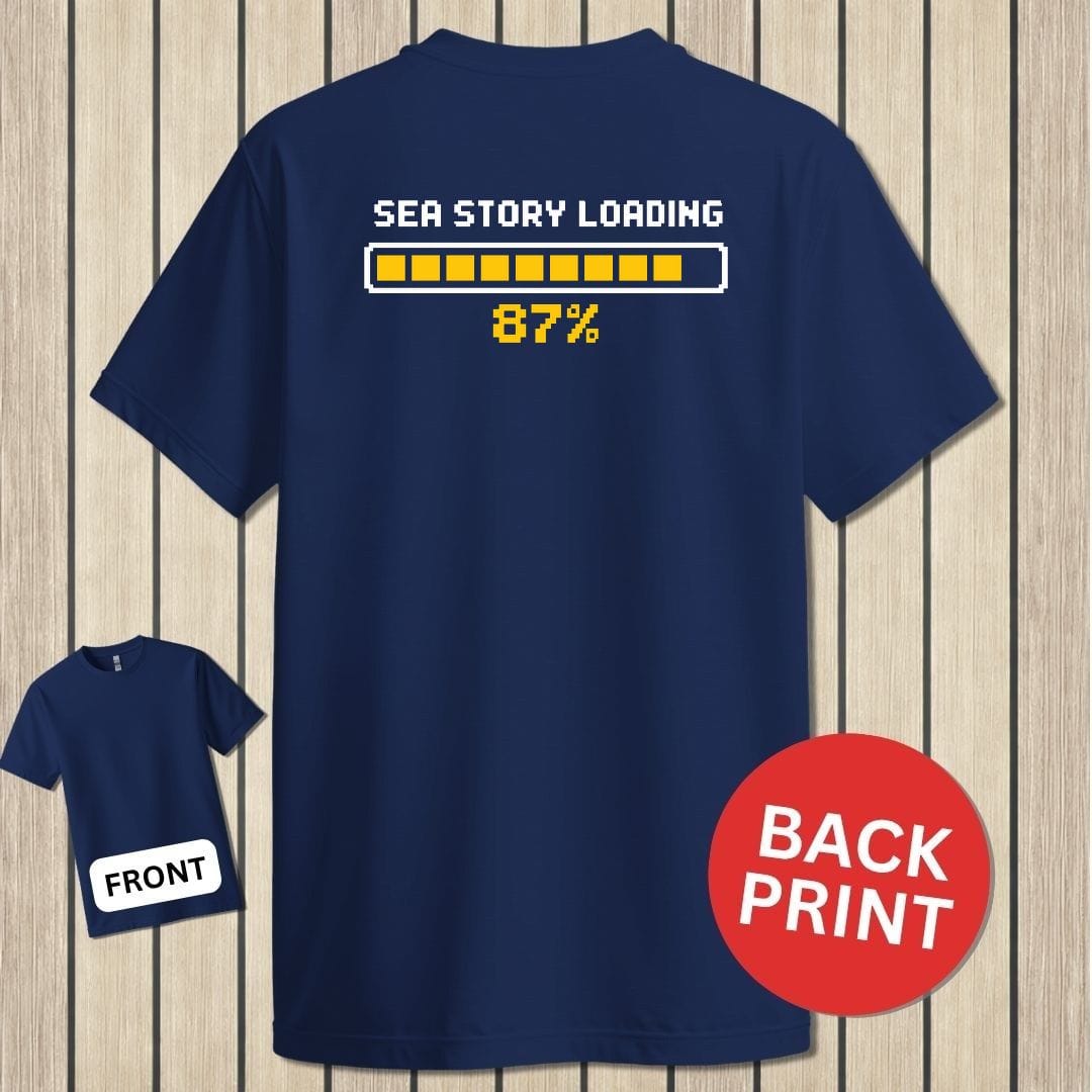 NavyHumor Classic Tee Navy / S Sea Story Loading Screen