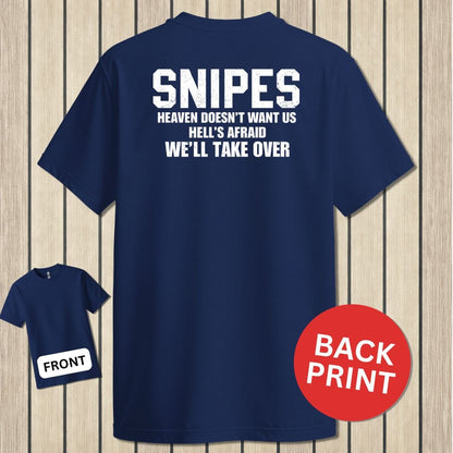 NavyHumor Classic Tee Navy / S Snipes - Hell's Afraid