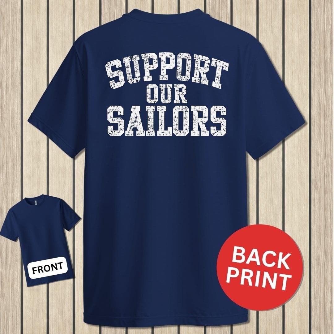 NavyHumor Classic Tee Navy / S Support Our Sailors