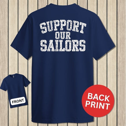 NavyHumor Classic Tee Navy / S Support Our Sailors