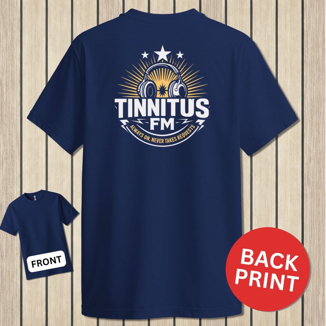 NavyHumor Classic Tee Navy / S Tinnitus FM