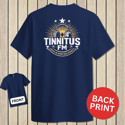 NavyHumor Classic Tee Navy / S Tinnitus FM