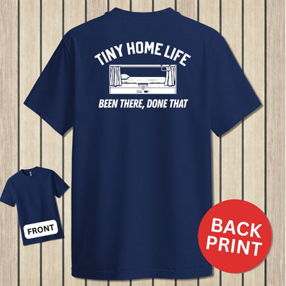 NavyHumor Classic Tee Navy / S Tiny House Life