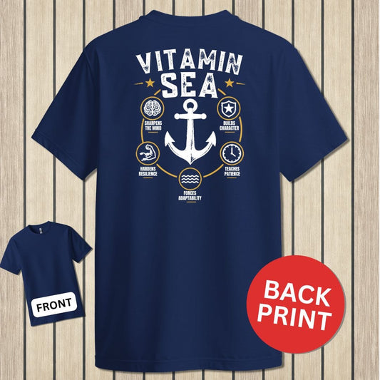 NavyHumor Classic Tee Navy / S Vitamin Sea
