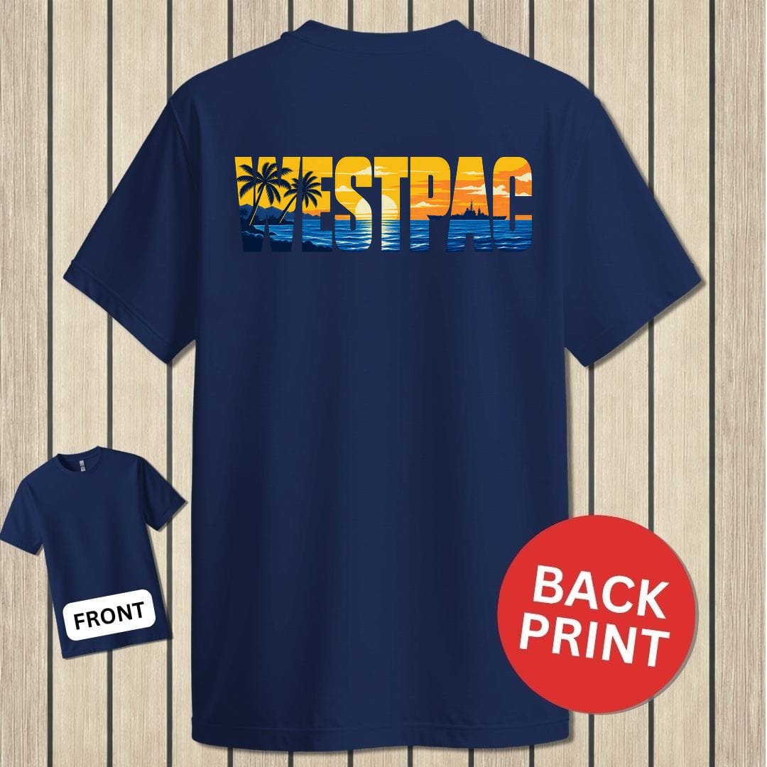 NavyHumor Classic Tee Navy / S WESTPAC Sunset