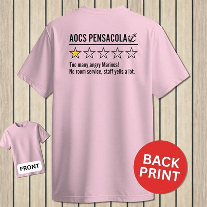 NavyHumor Classic Tee Pink / S AOCS Pensacola Review