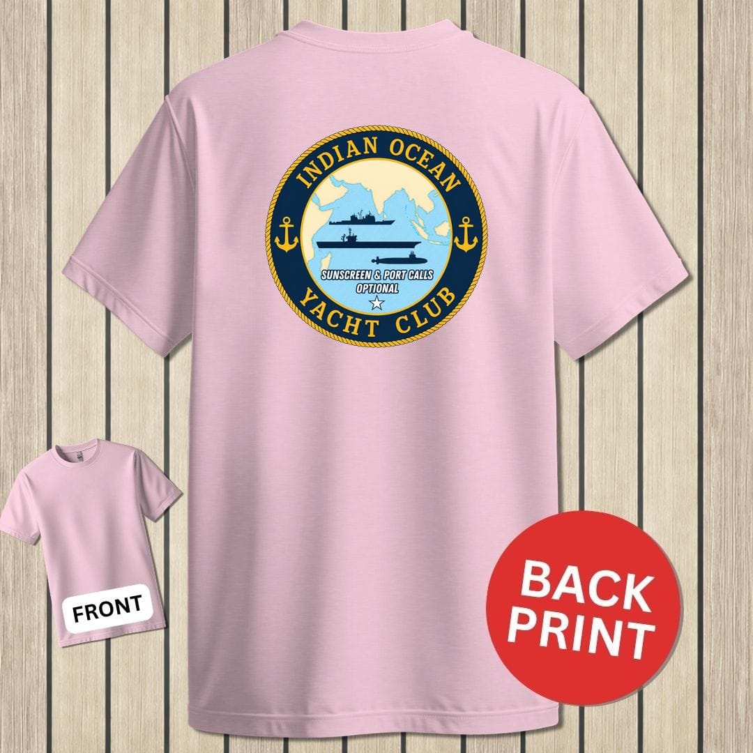 NavyHumor Classic Tee Pink / S Indian Ocean Yacht Club