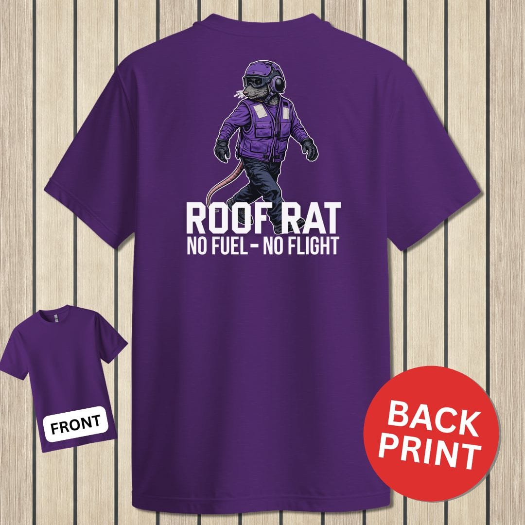 NavyHumor Classic Tee Purple / S Roof Rat - Purple