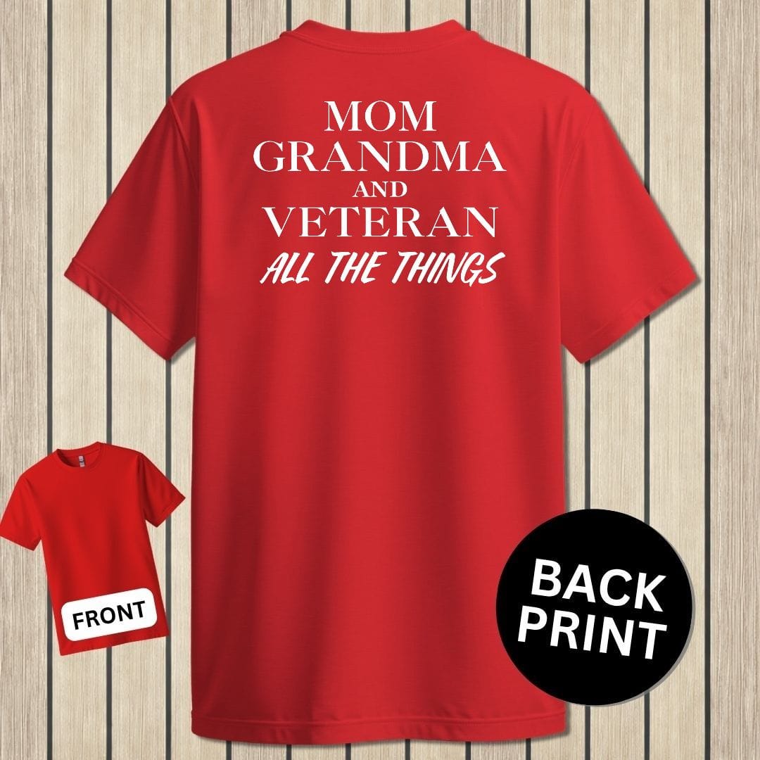 NavyHumor Classic Tee Red / S All the Things Veteran