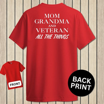 NavyHumor Classic Tee Red / S All the Things Veteran