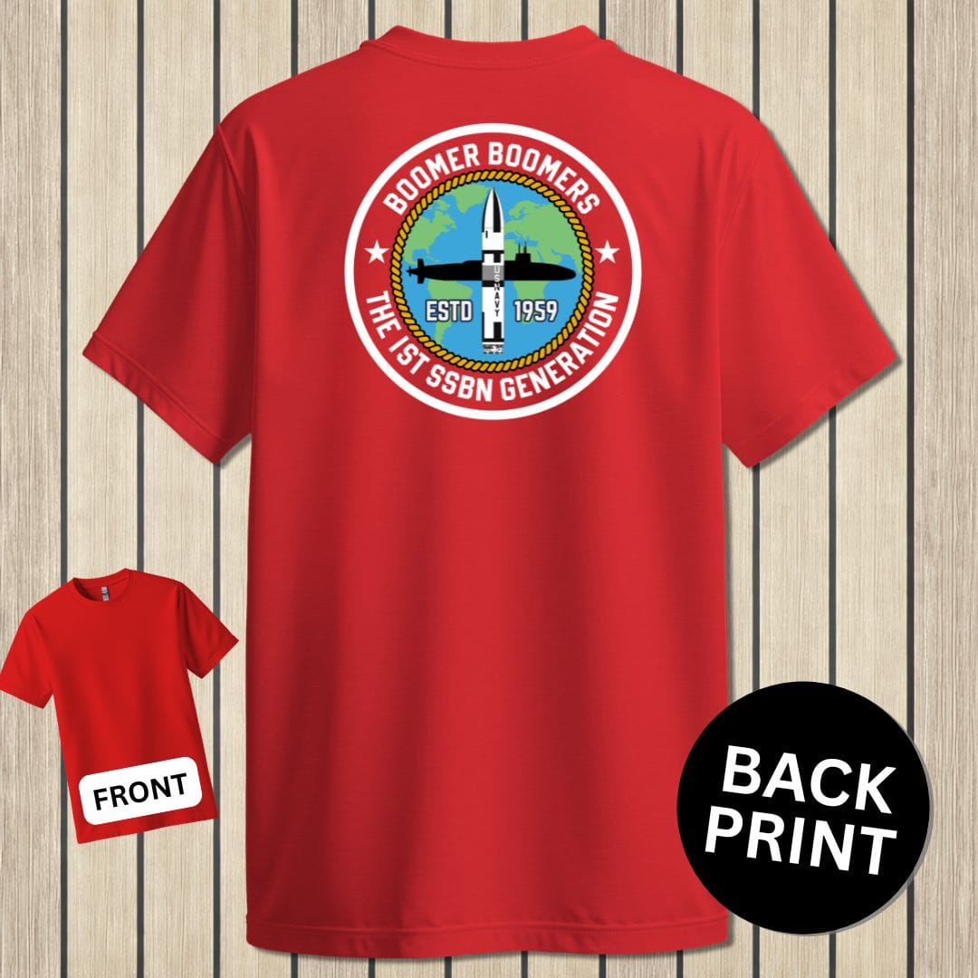 NavyHumor Classic Tee Red / S Boomer Boomers