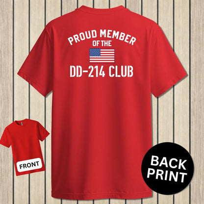 NavyHumor Classic Tee Red / S DD-214 Club