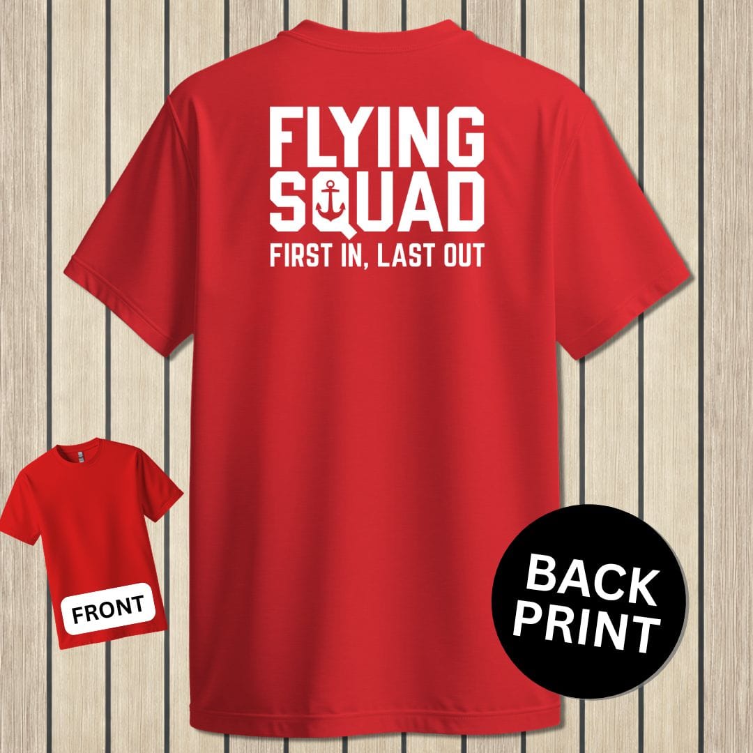NavyHumor Classic Tee Red / S Flying Squad
