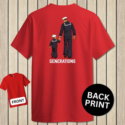 NavyHumor Classic Tee Red / S Generations