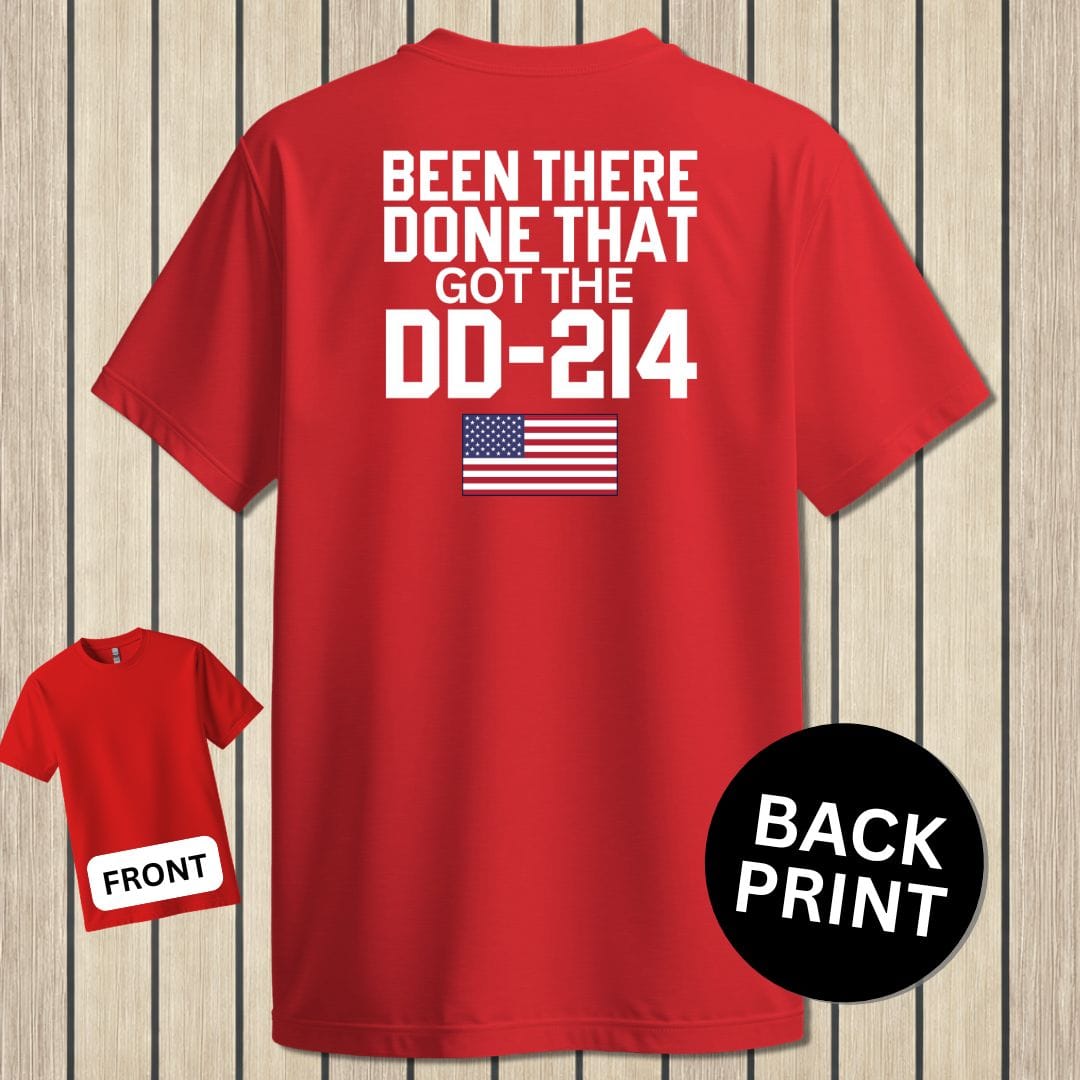 NavyHumor Classic Tee Red / S Got The DD-214