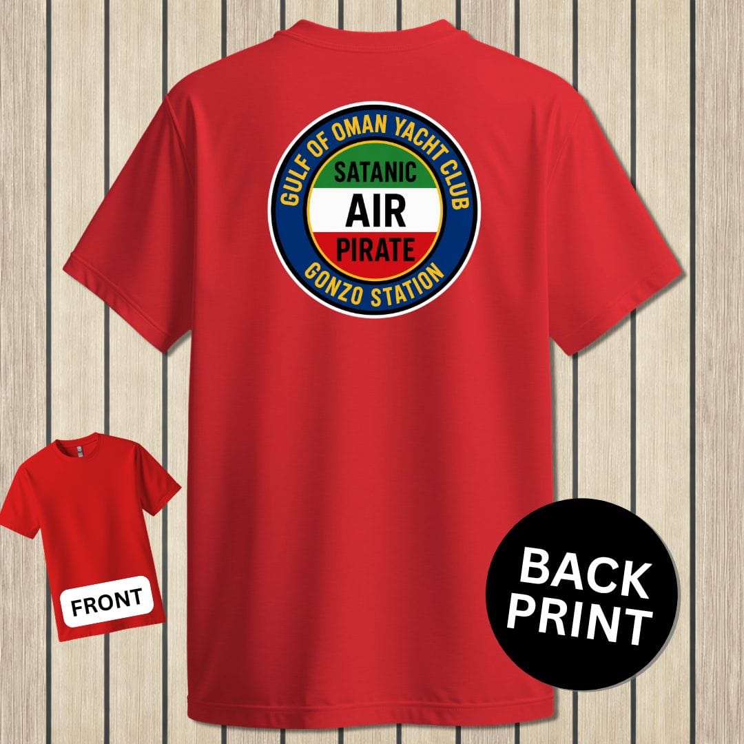 NavyHumor Classic Tee Red / S Gulf of Oman Yacht Club