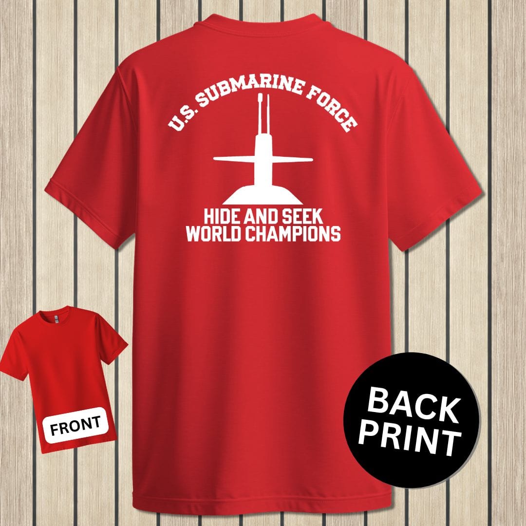 NavyHumor Classic Tee Red / S Hide & Seek Champions