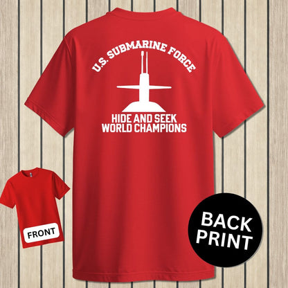 NavyHumor Classic Tee Red / S Hide & Seek Champions