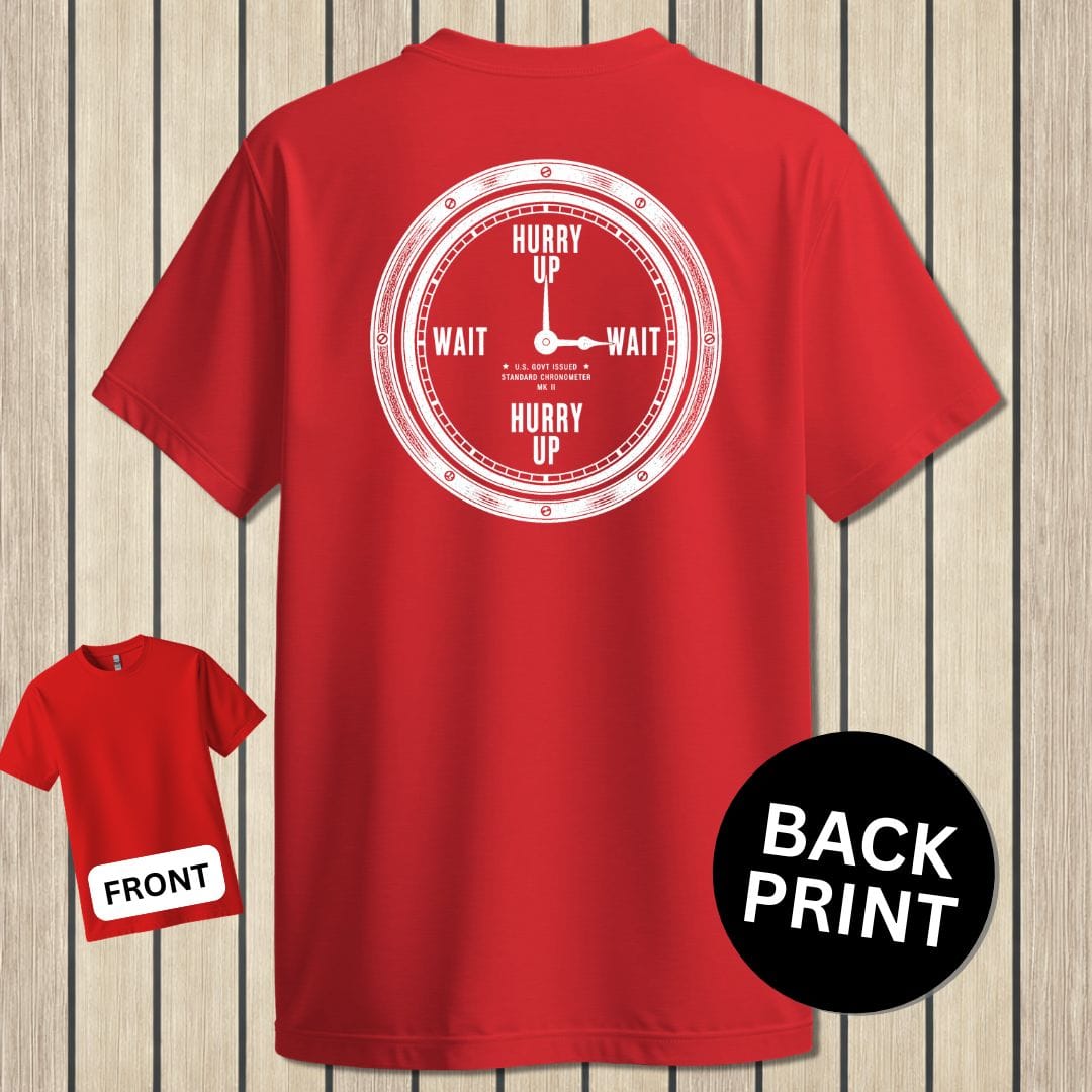 NavyHumor Classic Tee Red / S Military Time